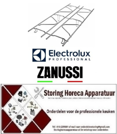 497210131 - Gasfornuis brander rooster B 345mm L 800mm Electrolux, Zanussi