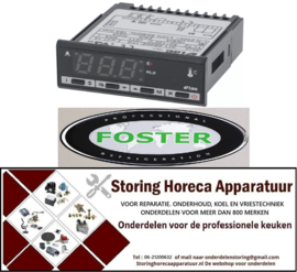 213378489 - Elektronische regelaar LAE type AT1-5BS6E-1FS inbouwmaat 71x29mm 230V spanning AC NTC/PTC - FOSTER