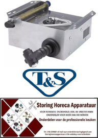 425594125 - Slanghaspel gesloten slanglengte 1,8m aansluiting 1/2" NPT - T&S