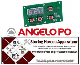 P164400677 - Bedieningsprintplaat voor friteuse 091FR1 ED - ANGELO-PO