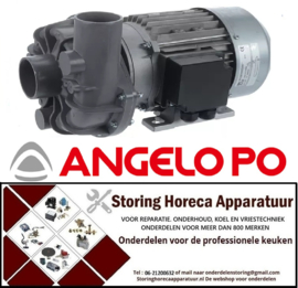 P225500111 - Waspomp type 1241.2500 50Hz 1,1kW 230/400V ingang ø 63mm uitang ø 53mm fasegn 3 L 330mm ANGELO-PO