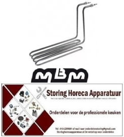 212416891 - Verwarmingselement 3000W 230V VC 1 L 362mm B 65mm H 240mm L1 57mm L2 305mm H1 192mm H2 48mm MBM