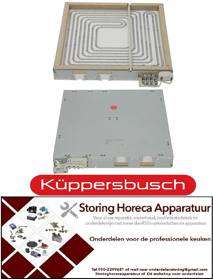 STRALINGS VERWARMINGS ELEMENTEN HORECA EN GROOTKEUKEN APPARATUUR REPARATIE, ONDERDELEN