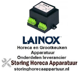 335400125 -Transformator primair 220-240V secundair 12V 16VA secundair 12V/0,3A/1AA LAINOX