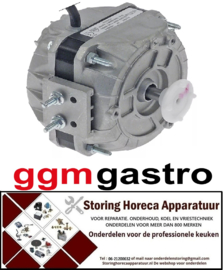186602192 - Ventilatormotor 5W 220/240V 50/60Hz voor saladette GGM GASTRO