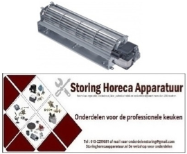 546601194 - Dwarsstroomventilator rol ø 60mm wals L 300mm gelamineerde kerndikte 20mm motorpositie rechts