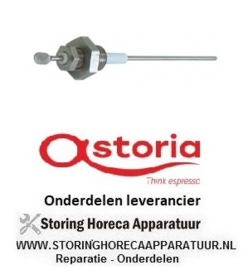 135400213 - Niveau elektrode 1/4" totale lengte 125 mm ASTORIA