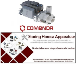 163499048 -Pomp ingang ø 30mm uitgang ø 24mm 190W 230V 50Hz GRE COMENDA