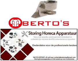 094319136 - Branderhouder 3,5/6kW gasfornuis BERTOS G7F4B