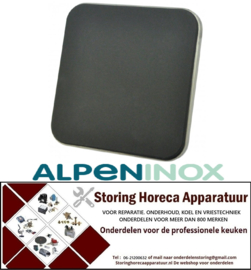 KOOKPLAAT ALPENINOX HORECA EN GROOTKEUKEN APPARATUUR REPARATIE ONDERDELEN