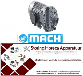 340500029 -Pomp ingang ø 63mm uitgang ø 47mm type 1295.2503 230/400V 50Hz fasen 3 0,88kW 1,2PS L 305mm MACH