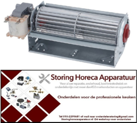 246602284 - Dwarsstroomventilator COPREL TFL180/20-1RFN HT rol ø 60mm wals L 180mm
