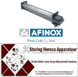 852601852 - Dwarsstroomventilator rol ø 60mm wals L 420mm gelamineerde kerndikte 40mm motorpositie rechts AFINOX