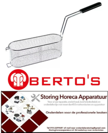 729970451 - Friteusekorf L1 280mm B1 100mm H1 100mm L2 475mm H3 220mm BERTOS