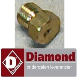416B04088 - Sproeier 0.9 voor propaangas friteuse DIAMOND FSM-12GT/N
