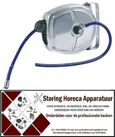 185542028 - Slanghaspel gesloten voor wandmontage slanglengte 3m slang ø 10x15mm
