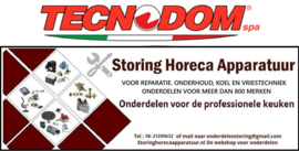 RUITEN TECNODOM HORECA EN GROOTKEUKEN APPARATUUR REPARATIE ONDERDELEN​