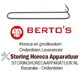 275420521 - Verwarmingselement 1600W 230V voor Bertos grillplaat