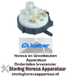 341541842  - Pressostaat drukbereik 100/40mbar aansluiting 6mm ø 58mm voor vaatwasser LAMBER