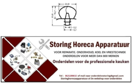 134227-A - Koelceldeurrubber op maat gemaakt 188cm x 74 cm