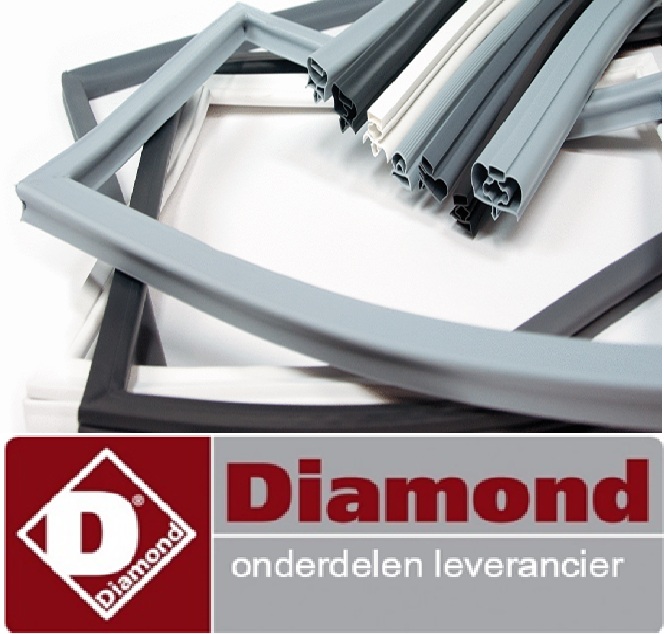 77364691002 - Koeldeurrubber B 420 mm L 620 mm DIAMOND EUROPE : MR-MAXI PIZZA
