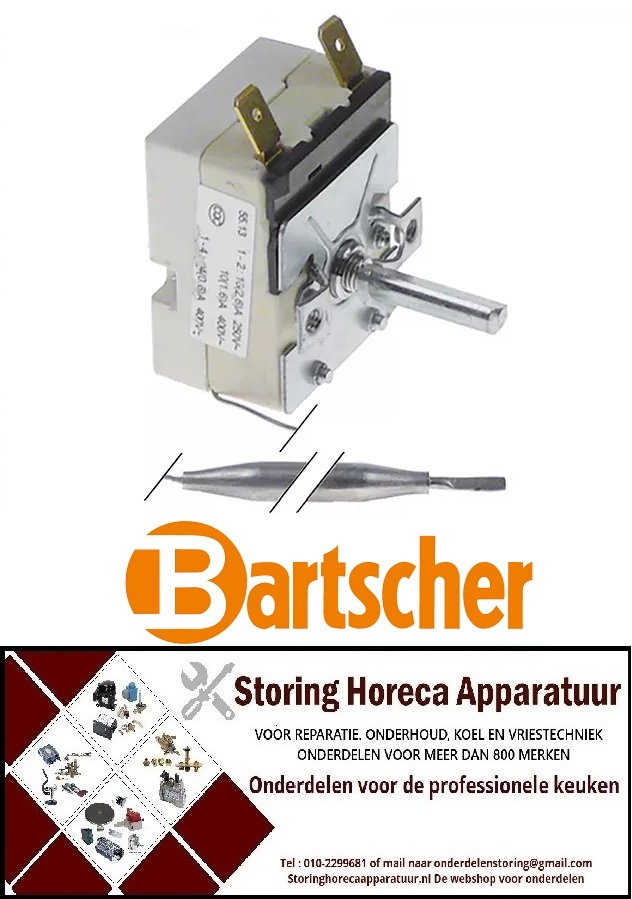 VE300390719 - Thermostaat instelbereik 30-110°C BARTSCHER
