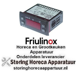 794996197 -Elektronische regelaar ELIWELL type ID974 inbouwmaat 71x29mm 230V spanning AC FRIULINOX