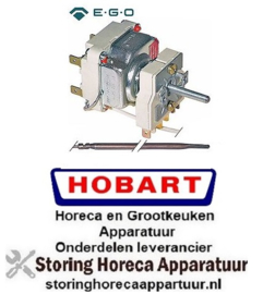 117.3752.46 -Thermostaat t.max. 645°C instelbereik 100-615/645°C 2-polig 2NO 16A HOBART