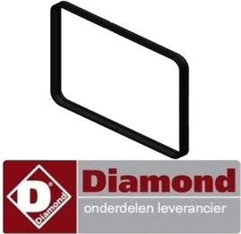 124-S0222-00 - Deurrubber voor heteluchtoven DIAMOND DFV-423/S