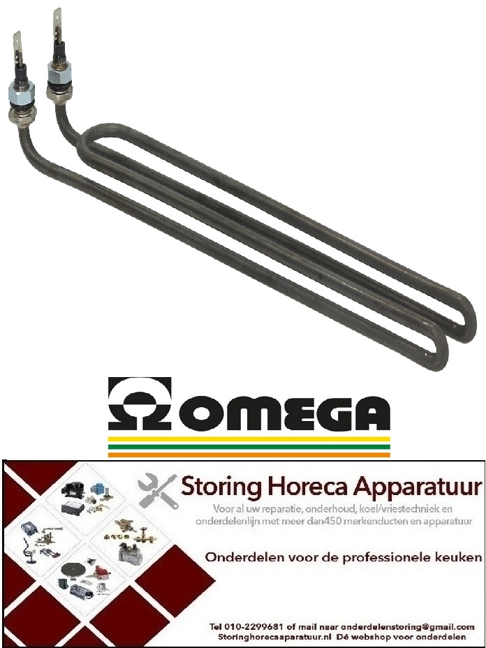 8155057219 - Verwarmingselement 2800W 230V voor vaatwasser OMEGA