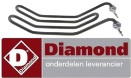 234D02154 - Verwarmingselement 1450W, 230V DIAMOND KEB-E80