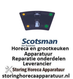 FRONTFOLIE SCOTSMAN IJSBLOKJESMACHINE HORECA EN GROOTKEUKEN APARATUUR REPARATIE ONDERDELEN