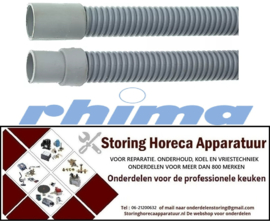 AFVOERSLANGEN RHIMA VAATWASSER HORECA EN GROOTKEUKEN REPARATIE ONDERDELEN​​