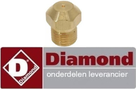 540RTCU900236 - Sproeiers propaangas / flessengas voor friteuse DIAMOND