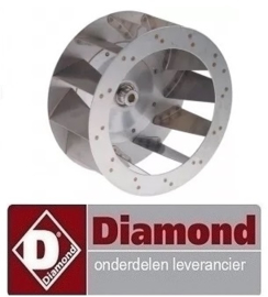 225RTFOC00473 - Ventilatorblad oven DIAMOND PFE 5D