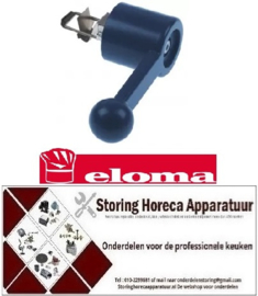 270691988 - Deurgreep aanslag rechts blauw  voor oven ELOMA