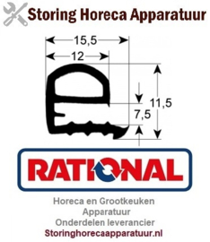 849900193 - Glaspakking B 600mm L 715mm buitenmaat RATIONAL