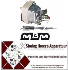 589375651 -Maximaalthermostaat pijp ø 670mm voeler ø 6mm 1-polig voeler L 77mm 16A MBM