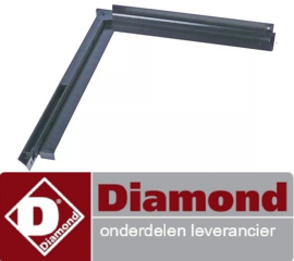1911706 - Geleider voor deur rechts voor ijsblokjesmachine DIAMOND MXP
