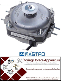 182601427 - Ventilatormotor ELCO 10W 230V 50/60Hz lager glijlager L1 49mm L2 59mm L3 86,5mm B 83mm MASTRO