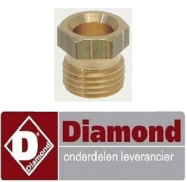 16810164879 - Moer gasleiding t.b.v waakvlamF15G/M Diamond