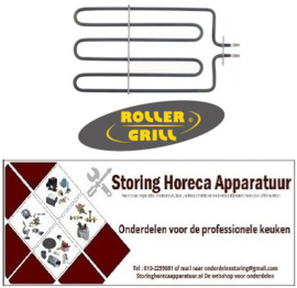 H736420456 - Verwarmingselement 2800W - 230V ROLLER-GRILL ELEKTRISCHE GRILL 140D