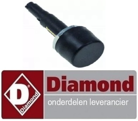 254RIC0004096 - Piezo-ontsteker drukknop voor gasbakplaat  DIAMOND G77/PL