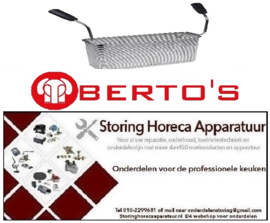 72931613800 - Pastakorf elektrische pastakoker BERTOS CPE40