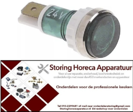 383359023 - Signaallamp ø 12mm 24 Volt groen