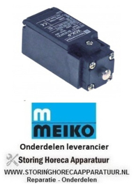 979346207 -Eindschakelaar met drukstift 2NC L 70mm B 30mm H 30mm bescherming IP65 Meiko