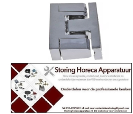 876690274 - Zijkant deurscharnier L 130mm B 36mm bevestigingsafstand 111mm aanslag rechts