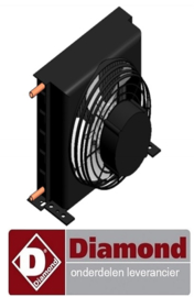 31440215001 - Condensorventilator voor Pizza koelwerkbanK DIAMOND TP23