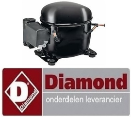 25440106004 - Compressor koelmiddel R290 voor koelwerkbank DIAMOND DT224/R2