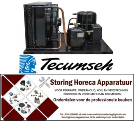 2033058081 - Koel aggregaat Tecumseh 400V 50Hz koelmiddel R452/R404 LBP cilinderinhoud 100,7cm³ 3,7HP